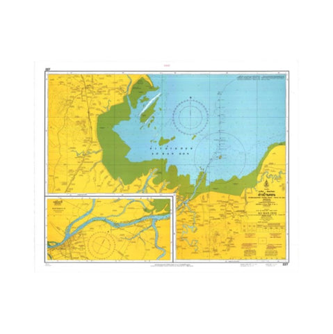 Marine Chart Thailand (Gulf of Thai - West) 227 Ao Ban Don