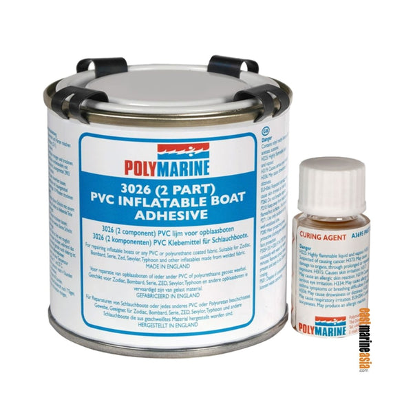 Polymarine 2 Part PVC Inflatable Boat Adhesive