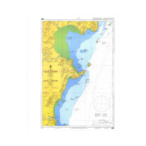 Marine Chart Thailand (Gulf of Thai - West) 239 Ao Sawi and Approaches