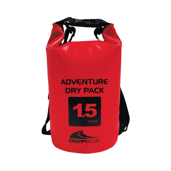 Deep Blue Adventure Dry Pack / Dry Bag - 1.5 L