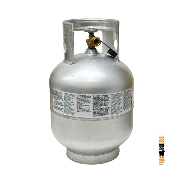 Worthington Aluminum LPG Cylinder / Gas Tank - Vertical