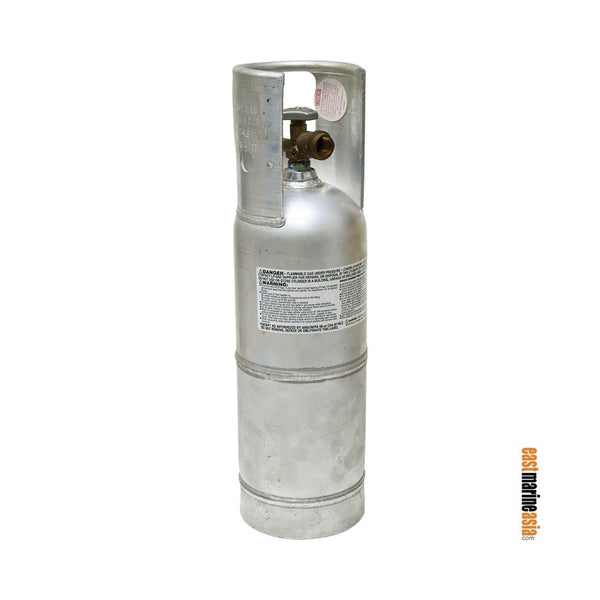 Worthington Aluminum LPG Cylinder / Gas Tank - Vertical