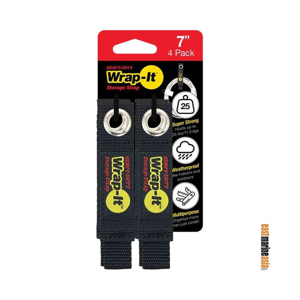 Wrap-It Heavy-Duty 7" Storage Strap / Cord Organiser