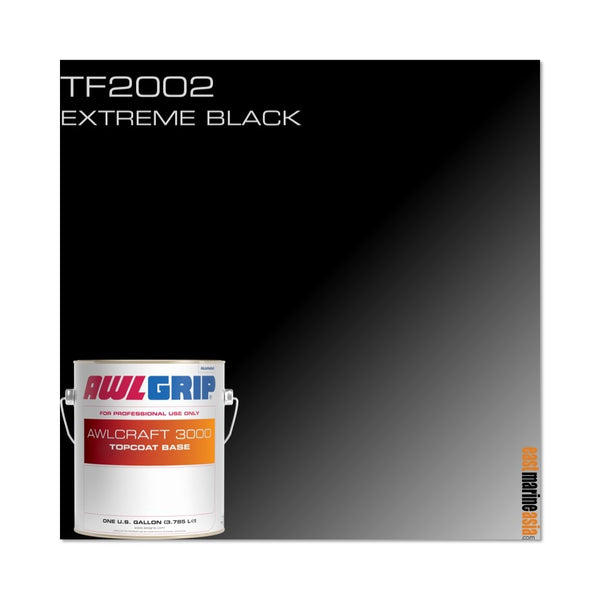Awlcraft 3000 High Gloss Acrylic Urethane Topcoat - Extreme Black