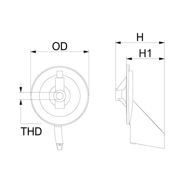 Martyr CM6J94537101Z Yamaha Skeg Anode - Zinc