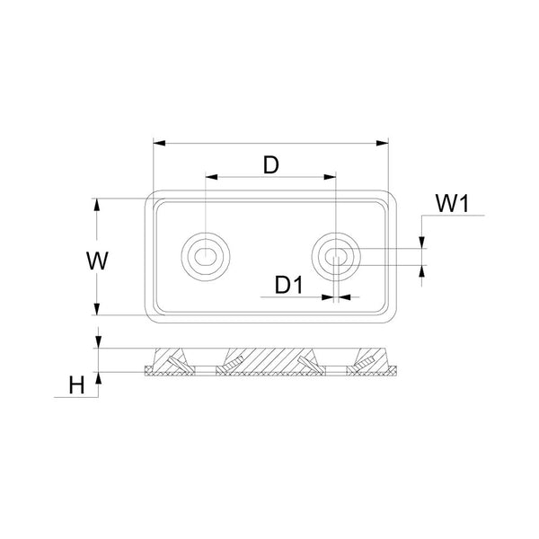 Martyr JDH56GBZ Bolt-on Hull Anode - Zinc
