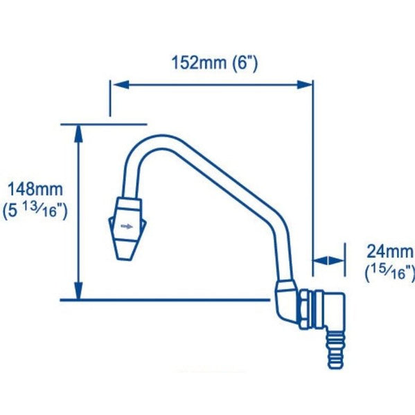 Whale FT1276 Tuckaway Faucet