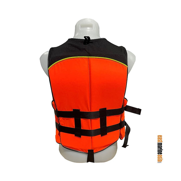 Black Fin Life Jacket Orange / Black