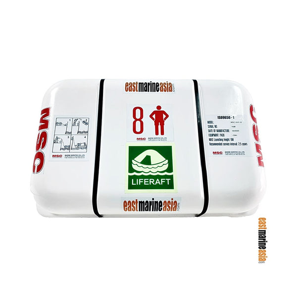 MSC ISO 9650 Leisure Yacht Liferaft - Canister