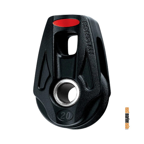 Ronstan Series 20 BB Single Orbit Block - Becket Hub, Lashing Head