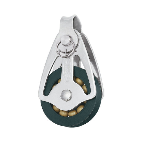 Ronstan Series 40 BB Single Utility Block - Removable Loop Head, Alloy Sheave, Torlon Balls