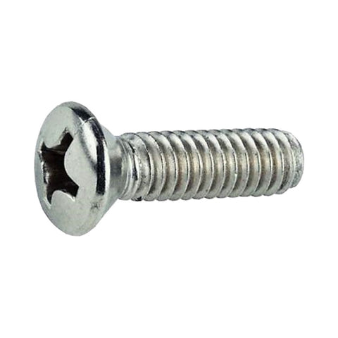 EMA 316 Stainless Steel Machine Screw Counter Sunk Philips Oval Head (DIN 966)