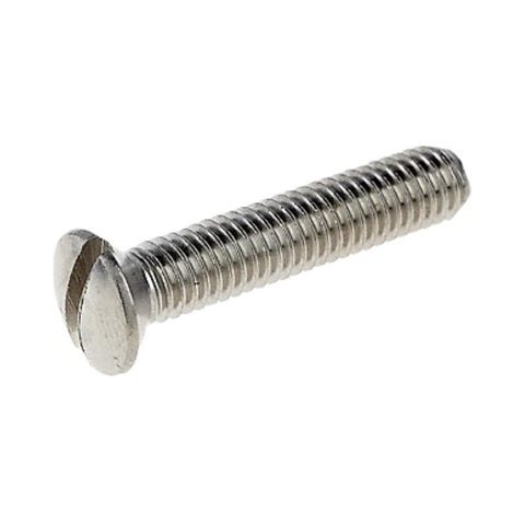 EMA 316 Stainless Steel Machine Screw Counter Sunk Slotted Oval Head (DIN 964)