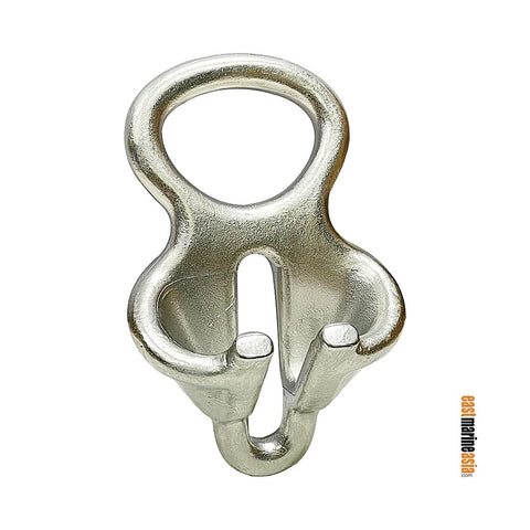 EMA Stainless Steel 316 Euro Style Chain Grab Hooks