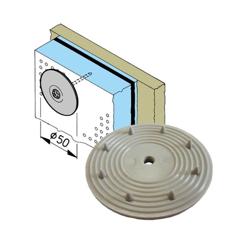 EMA Fixing Disc for Sound Insulation Foam