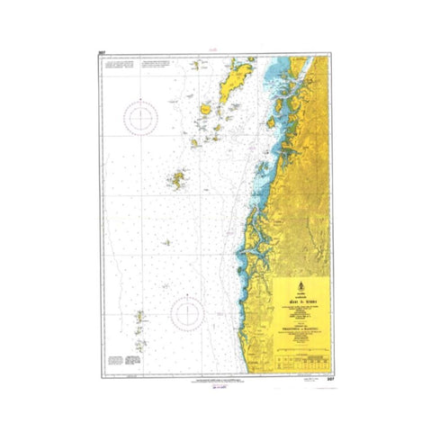 Marine Chart Thailand (Andaman) 307 Phangnga to Ranong