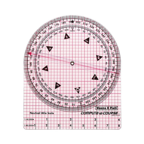 Weems & Plath Compute-A-Course Compact Multi-purpose Plotting Tool