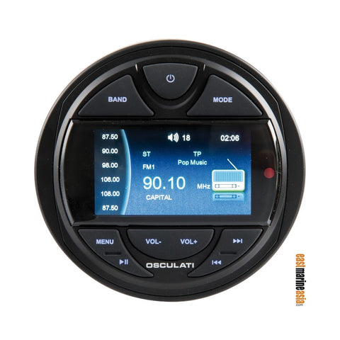 Osculati M3-TFT Bluetooth/USB/MP3/FM/DAB Stereo System