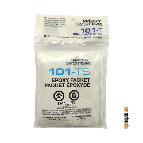 West System 101-T Resin & Hardener Repair Pack