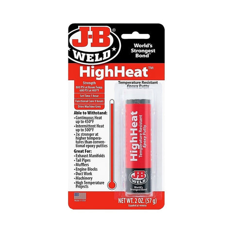 J-B Weld HighHeat Temperature Resistant Epoxy Putty Stick