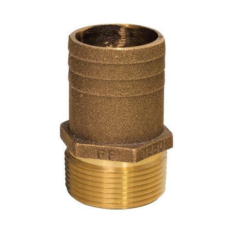 Groco FF Series Bronze Pipe to Hose Full Flow Fittings - NPT