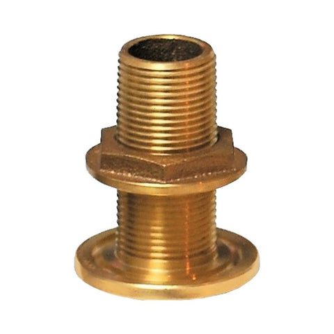 Groco TH Series Bronze Thru Hull Fittings with Nut - NPS